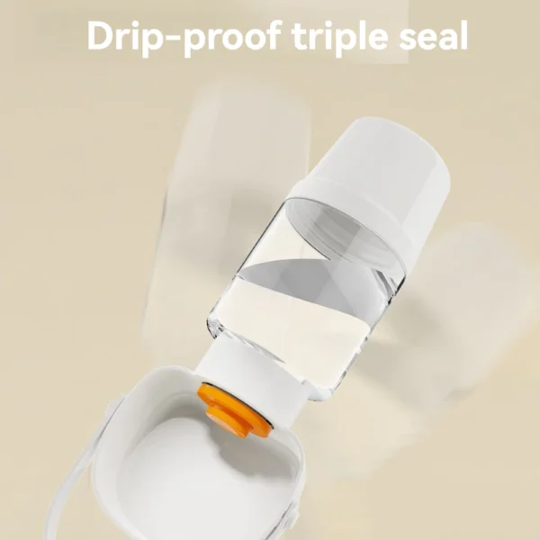 2 in 1 Multi-Purpose Pet Portable Outdoor Drinking Water Bottle