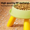 High Feet Cat Food Bowl Cat Water Bowl Pet Food Feeder