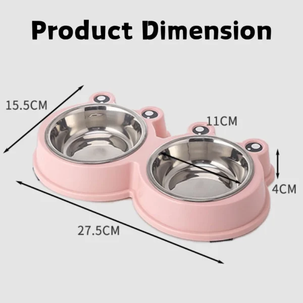 Pet Food Bowl Water Feeder