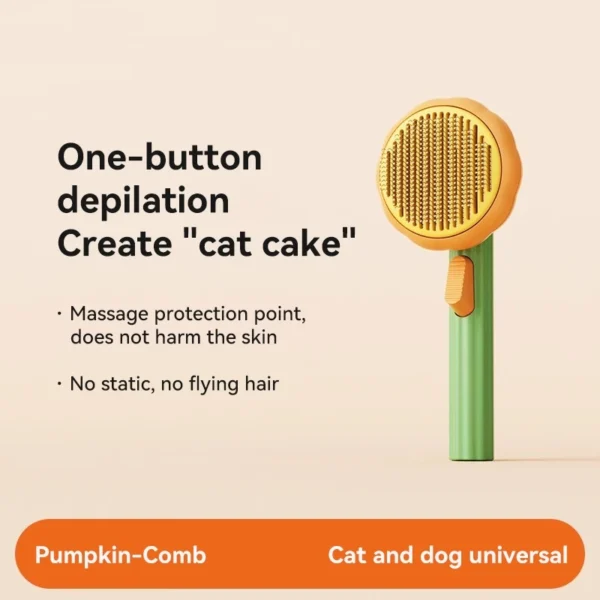 Skin Friendly Grooming Brush for Cats and Dogs