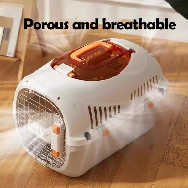 my-11134207-7r990-lzueqk20tgmhca Large Portable Pet Carrier with Sunroof