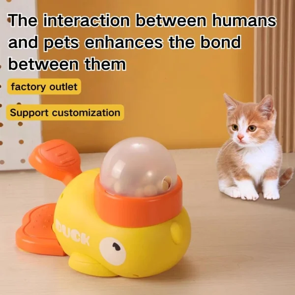 sg-11134201-7rdyo-mck2sx40vhased Duck Design Pet Automatic Feeder Toys