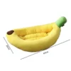 sg-11134201-824gc-mesfdz7j318he3 Banana Shape Washable Puppy Bed