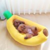 sg-11134201-824gf-mesfdz8udfyce9 Banana Shape Washable Puppy Bed