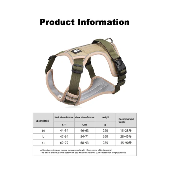 sg-11134201-824gq-mf3ratomx0r082 Big Dog Vest Style Chest Reflective Strap