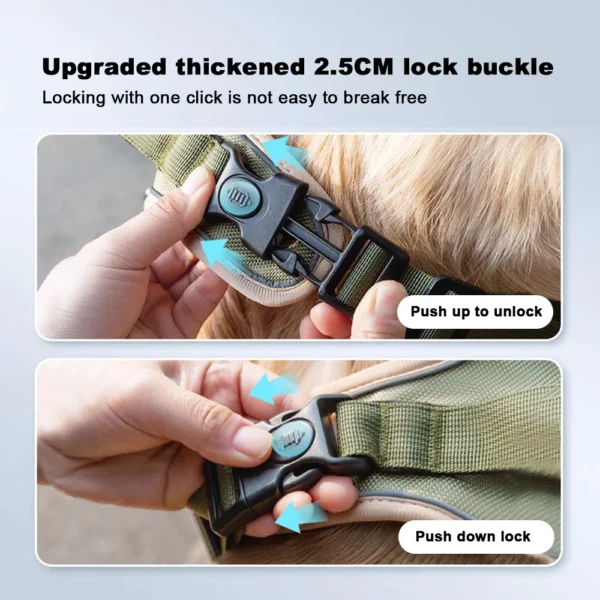 sg-11134201-824j9-mf3rar9dw4jxf9 Big Dog Vest Style Chest Reflective Strap